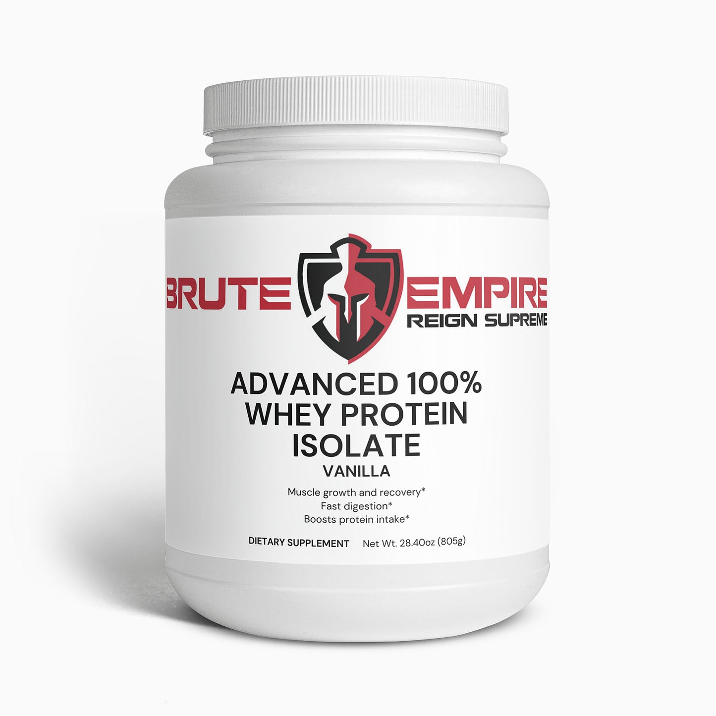 Advanced 100% Whey Protein Isolate (Vanilla)
