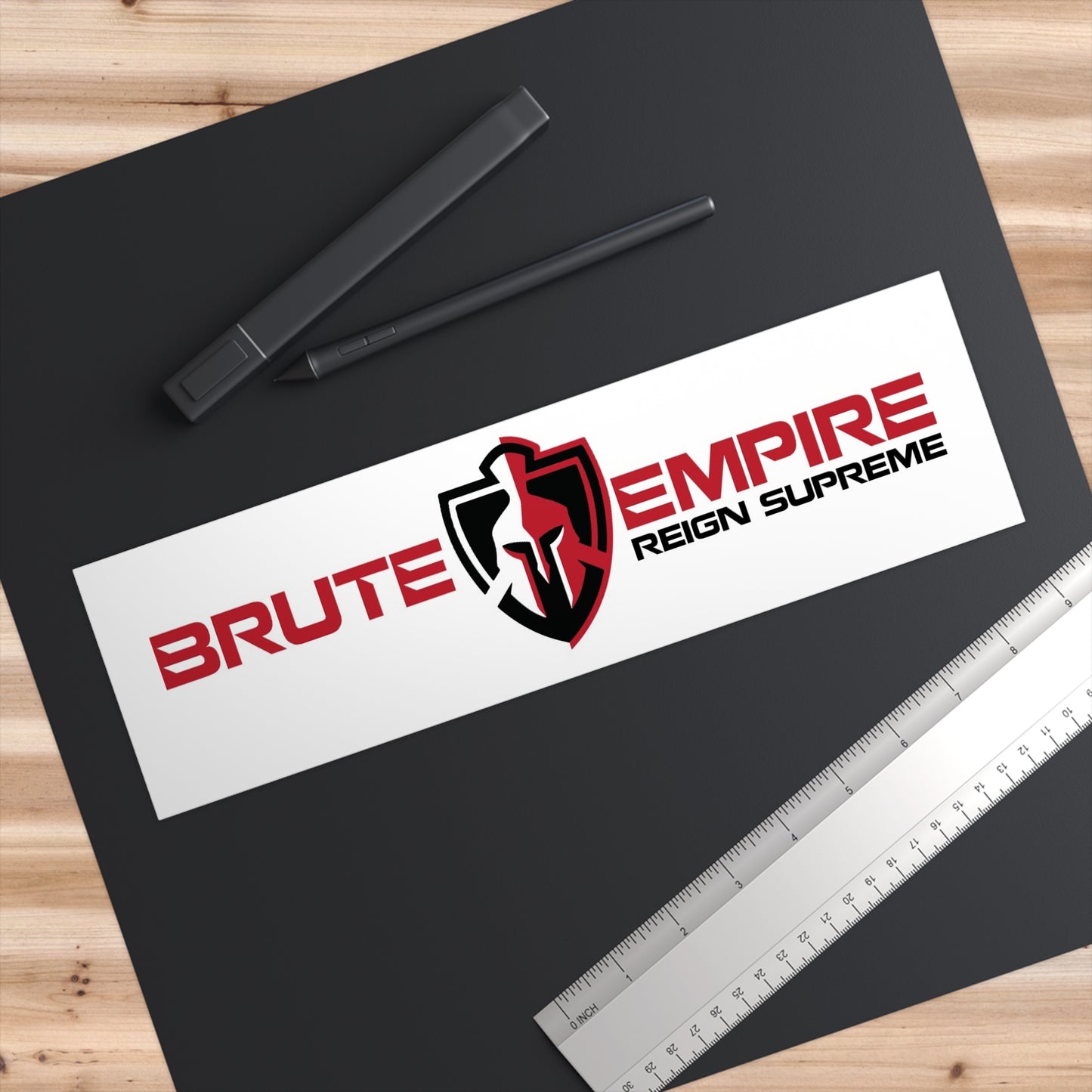 Brute Empire Bumper Sticker